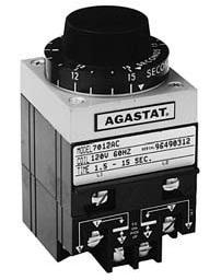7022PF AGASTAT TIMING RELAY 125VDC, 1-10 MINUTES, OFF DELAY