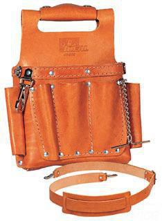 Ideal Tuff-Tote Standard Leather Tool Pouch with Strap (35-311)