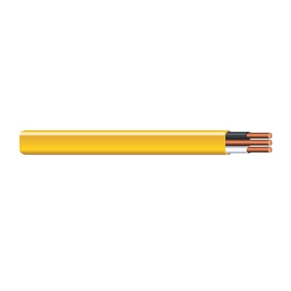 Southwire 47181333 Romex SIMpull NMD90 Copper Wire Electrical Cable, 10-3,  Orange, 32.8-ft