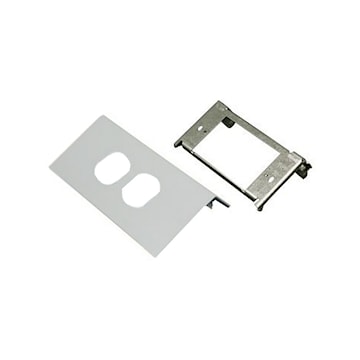 WIREMOLD DS4047D-DG DS4000 Series Single Channel Duplex Device Plate ...