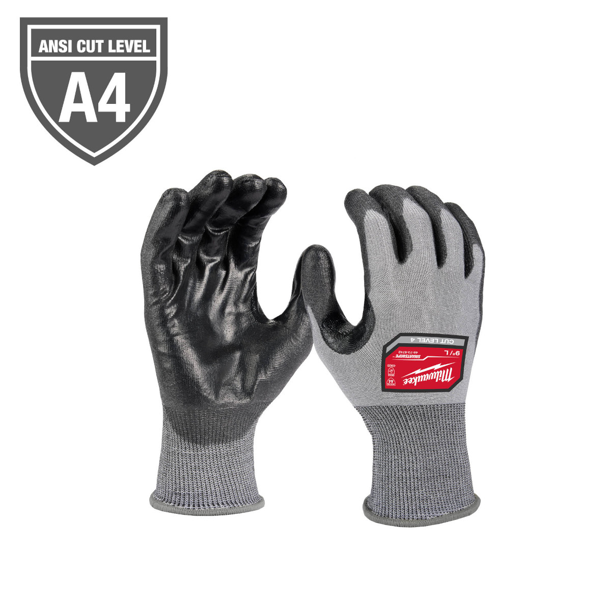 Milwaukee 48-22-8949 Cut Level 4 Nitrile Dipped Gloves