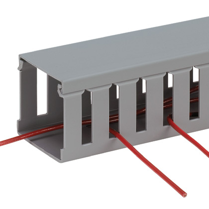 PANDUIT 1 inch x 6 ft Panduct Type C PVC Flush Wiring Duct Cover