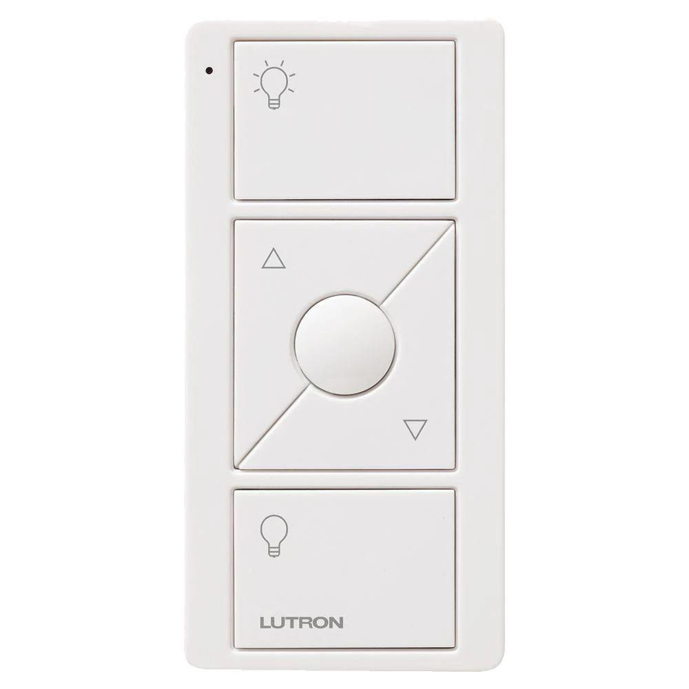 LUTRON LRF2-OKLB-P-WH 120V 437MHz 90° Wall Mount Radio Powr Savr