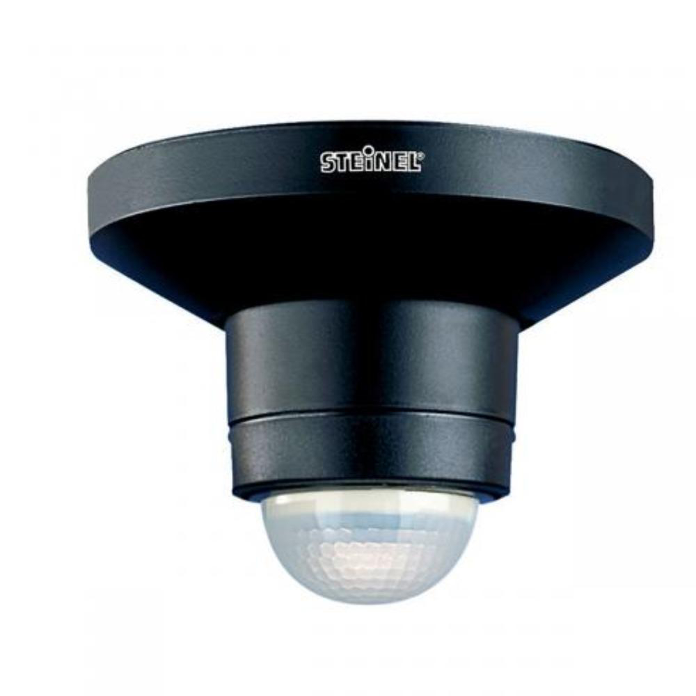 STEINEL 60251 120V 360 Degree Ceiling Mount Outdoor Occupancy Sensor, Black