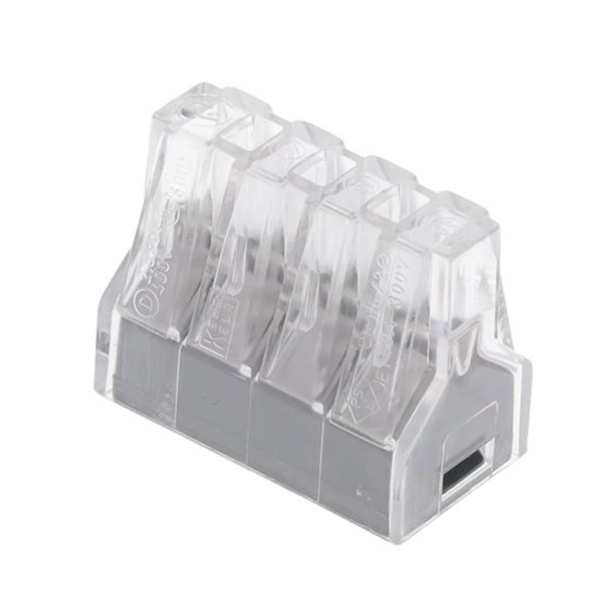 Wago 773-164/K194-4045 :: Wire Connector, 4-Port, Push-In, 18 - 12
