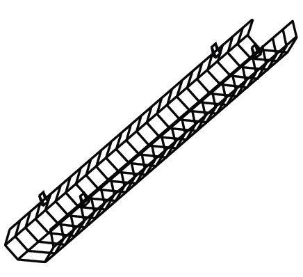 Wire Guard Fixture Wire Guard For Fluorescent Strip Fixtures Parts Fixture Parts